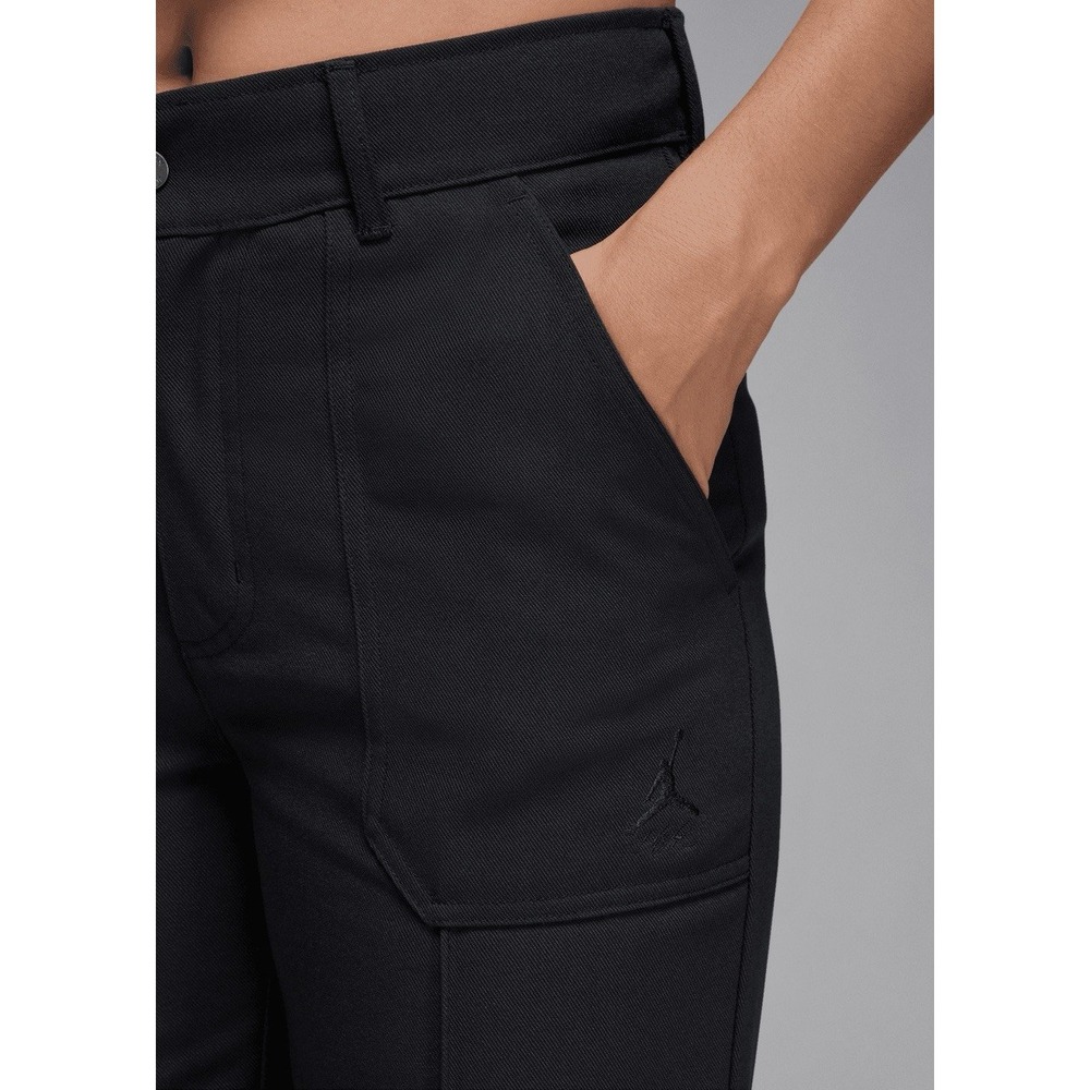 NIKE Jordan Women Woven Pants Off Noir FN5446 045 -‎ Small New